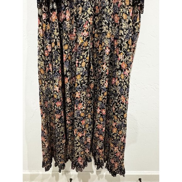 FREE PEOPLE 'Milania' Floral Maxi Dress - Dark Combo - SMALL RRP$168 - Picture 6 of 16